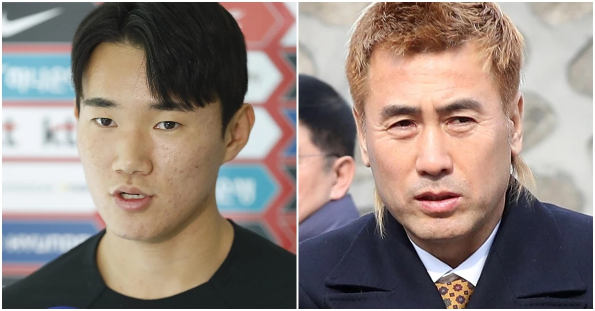 강원FC 양현준(왼쪽), 김병지 대표(오른쪽) / 이하 뉴스1