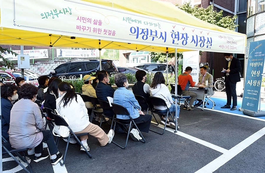 김동근 의정부시장, 현장 속에서 시민들의 삶을 변화시킨 1년