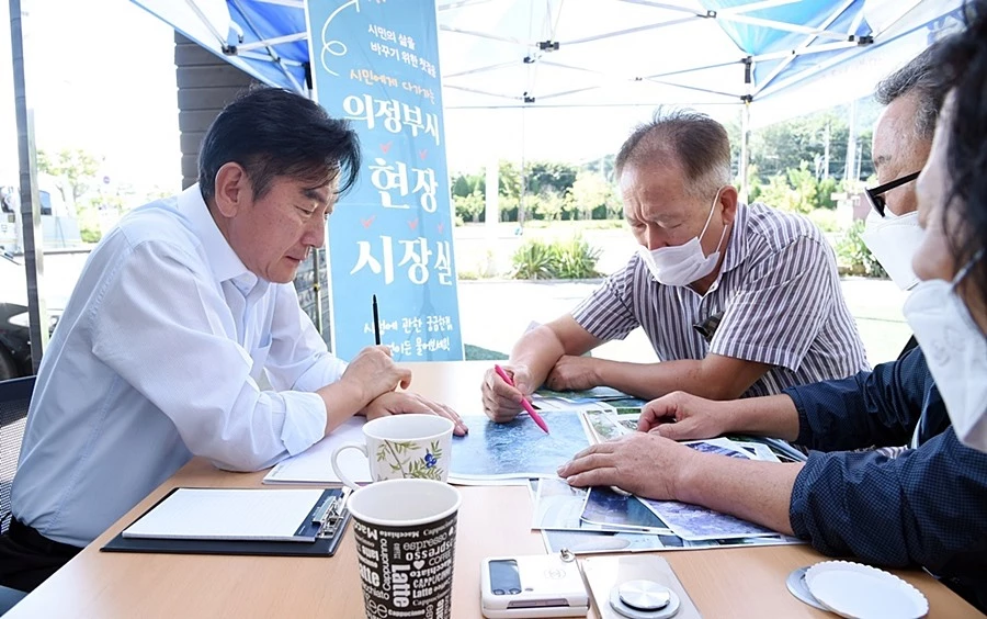 김동근 의정부시장, 현장 속에서 시민들의 삶을 변화시킨 1년