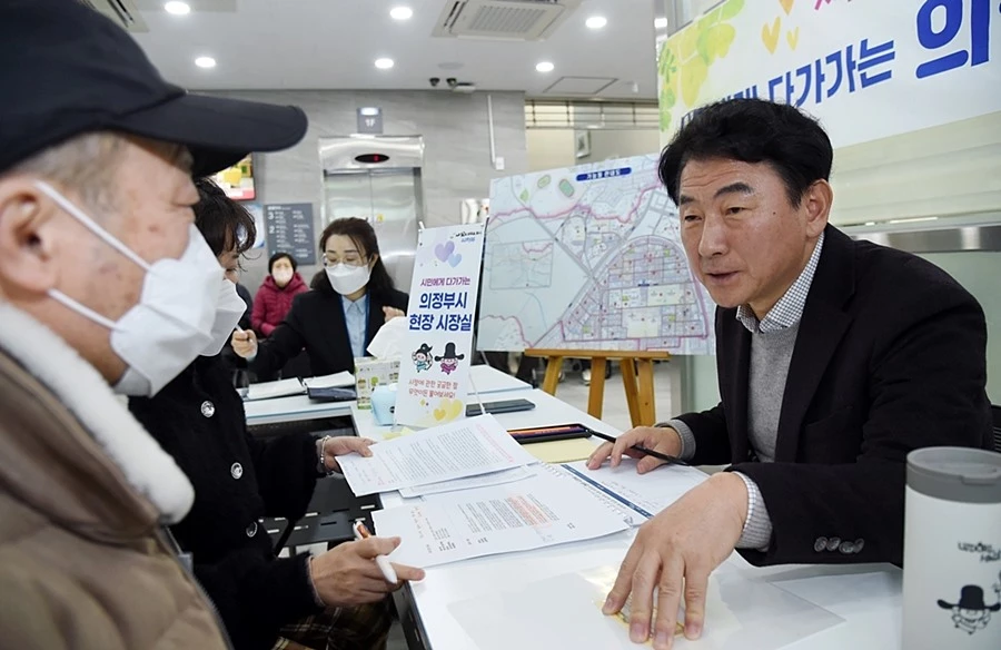 김동근 의정부시장, 현장 속에서 시민들의 삶을 변화시킨 1년