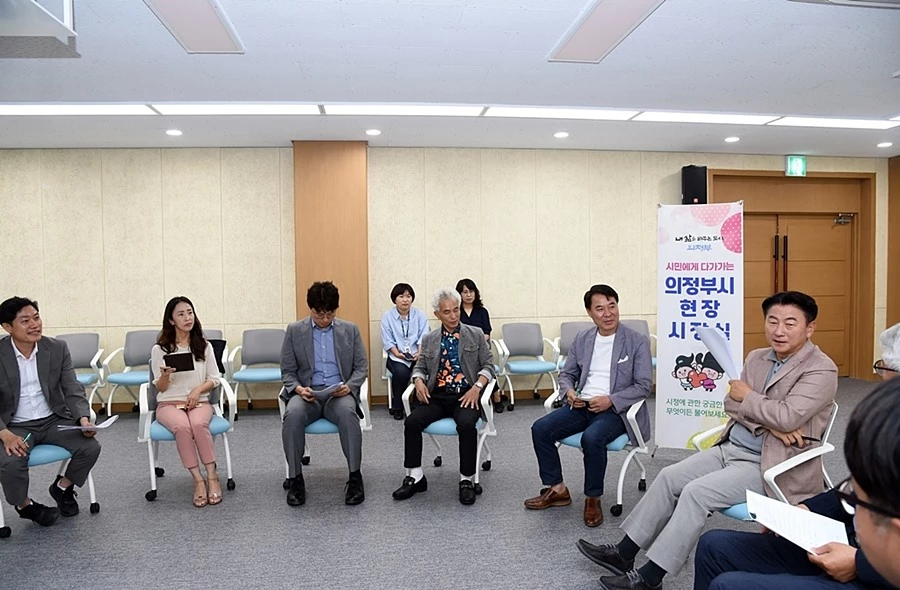 김동근 의정부시장, 현장 속에서 시민들의 삶을 변화시킨 1년