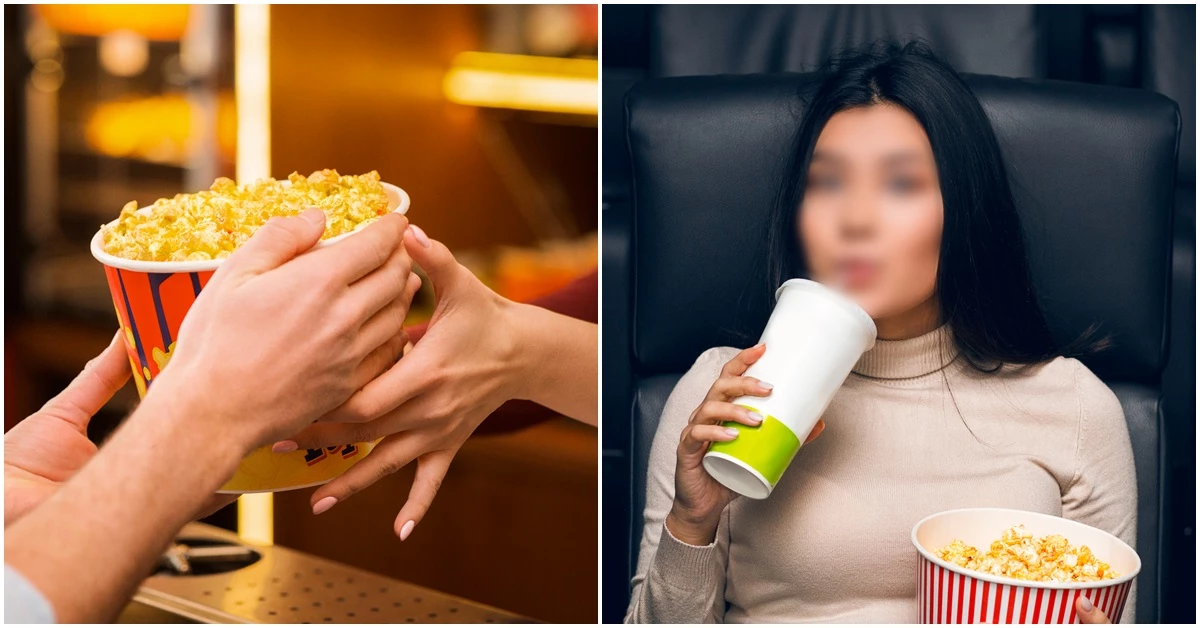 기사의 이해를 돕기 위해 팝콘과 영화를 보는 사람의 모습을 담은 사진이다. / Prostock-studio-shutterstock.com, Prostock-studio-shutterstock.com
