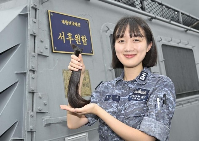 정수미 대위 / 해군2함대 제공
