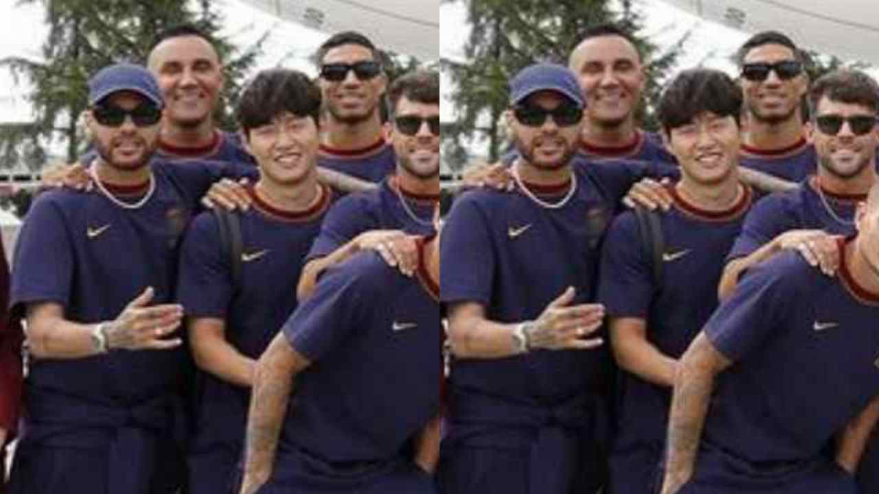 이강인과 네이마르