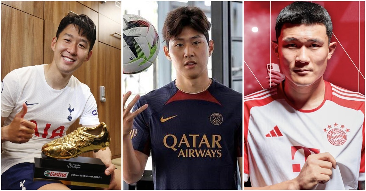 손흥민(토트넘), 이강인(PGS), 김민재(뮌헨) / 손흥민 인스타그램, PSG, 바이에른 뮌헨 공식 홈페이지