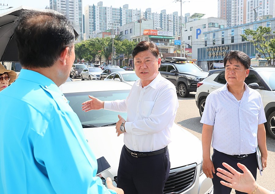 이영훈 미추홀구청장, 주안7동 민원 현장서 '미소 만남' 진행