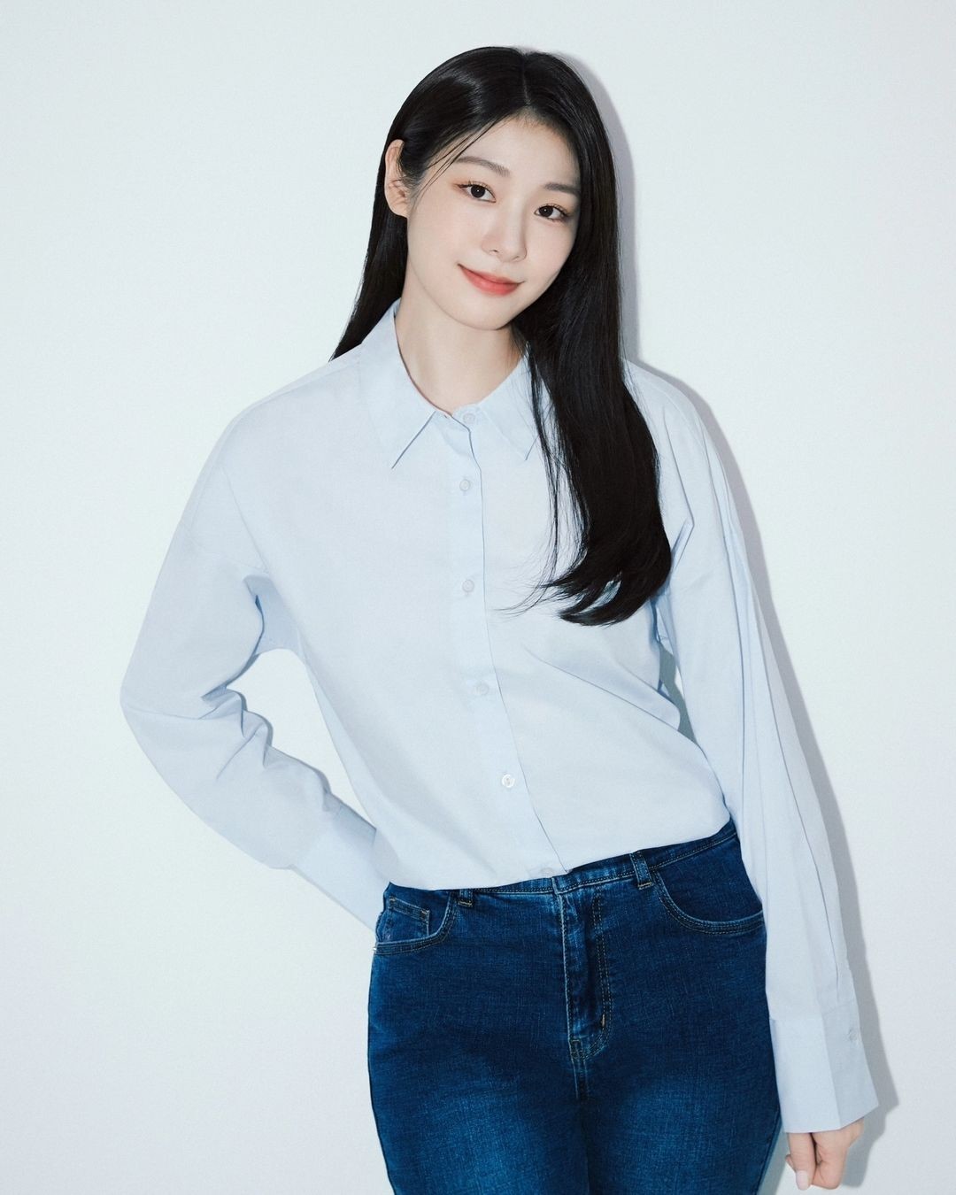 처음으로 프로필 사진을 찍은 김연아