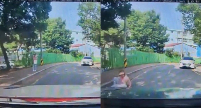 A씨가 공개한 블랙박스 영상 / 보배드림