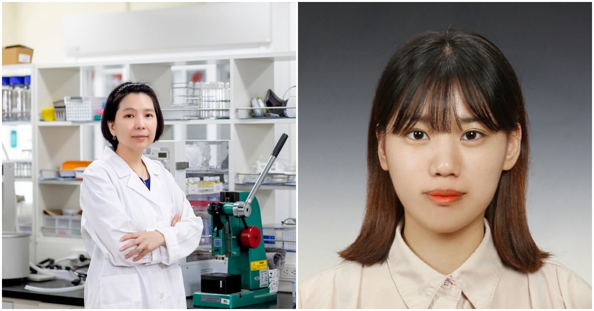 (사진 좌측부터)POSTECH 화학과 박문정 교수 · 김보람 박사 / POSTECH 제공