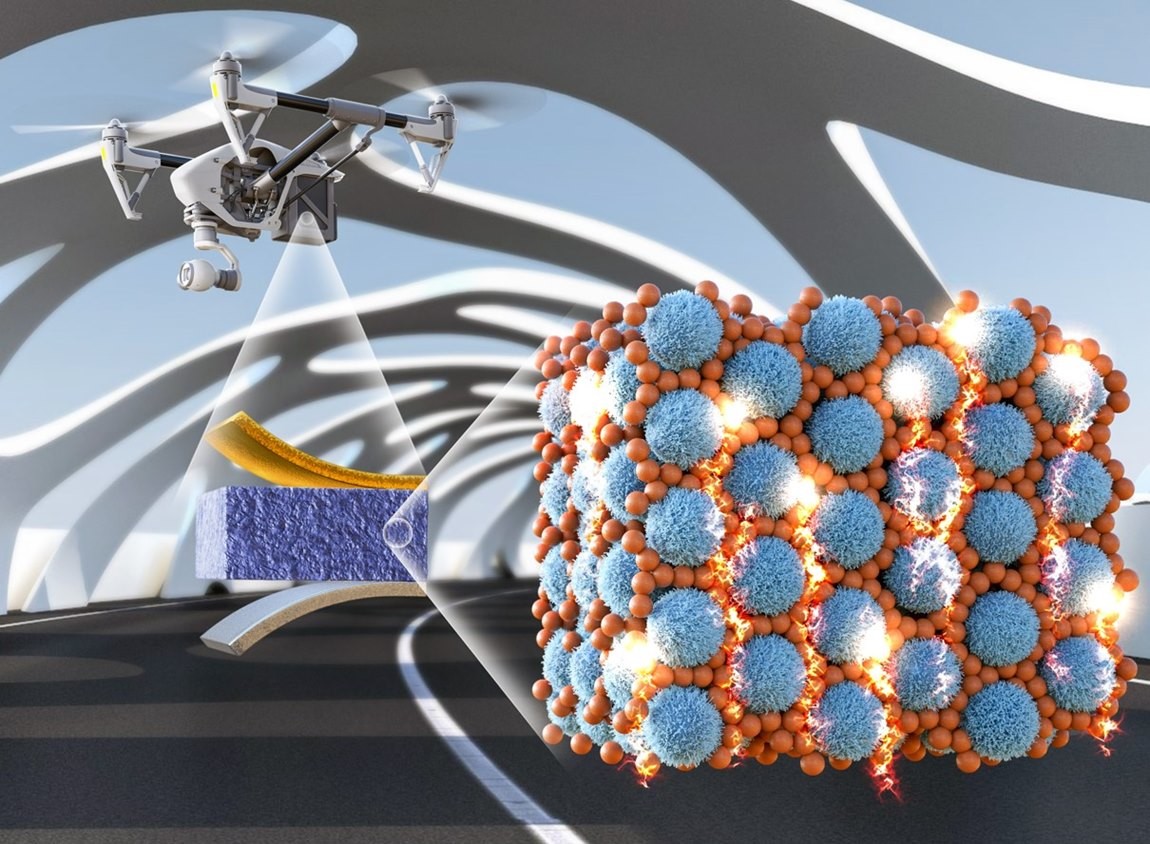 머티리얼즈 호라이즌스(Materials Horizons)’ 표지 논문(front cover) 이미지 / POSTECH 제공