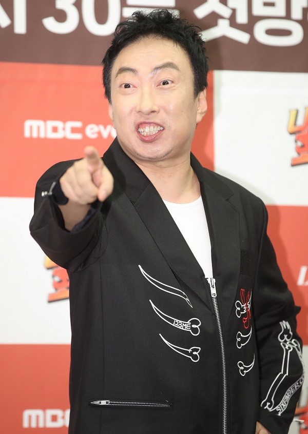 박명수가 지난 8월 서울 마포구 스탠포드호텔코리아에서 열린 MBC 에브리원 '나는 지금 화가 나있어' 제작발표회에 참석했다. / 뉴스1
