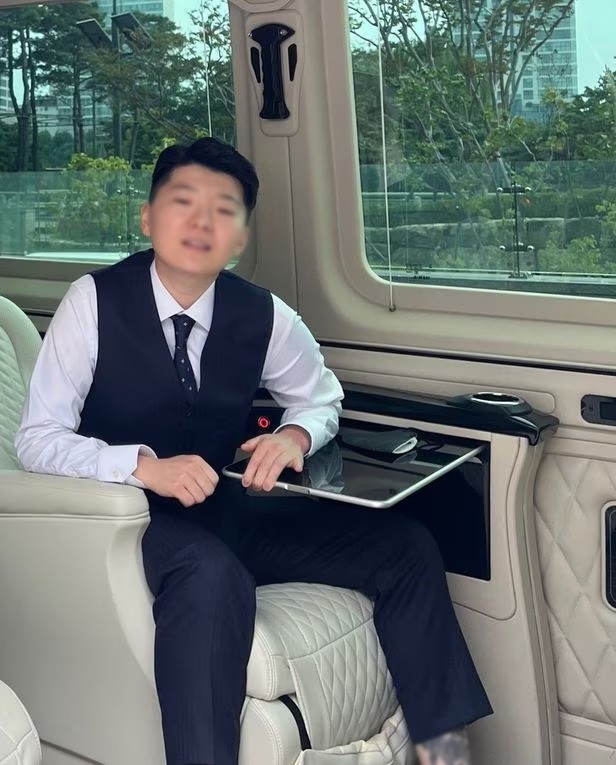 펜싱 국가대표 출신 남현희와 최근 헤어진 전청조 / 김민석 서울 강서구의원 제공