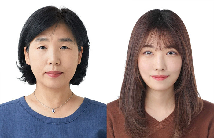 전남대학교 정영희 교수(왼쪽)·송은경 박사과정생