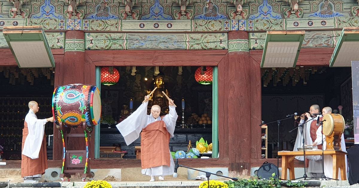 국가 보물 '구미 대둔사 삼장보살도' 복원 점안 법회 봉행 | 위키트리