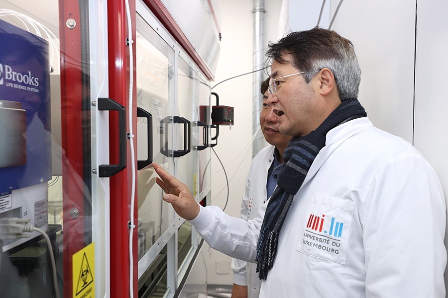 룩셈부르크 국립보건원 통합바이오뱅크(LIH-IBBL) 방문