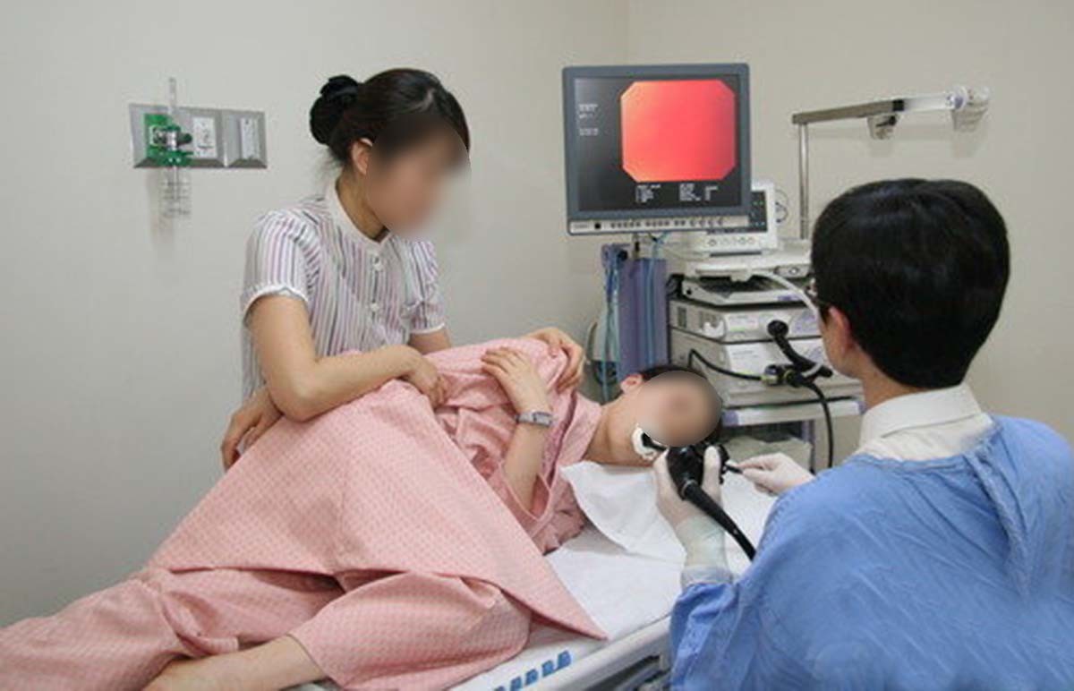 위 내시경 모습. / 울산대학교병원 제공