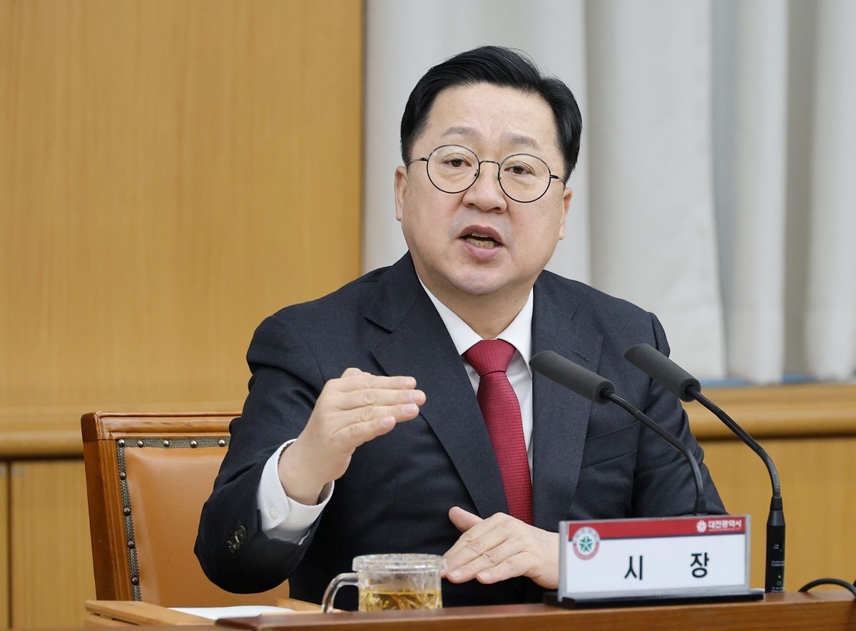 이장우 대전시장 1월 주간업무회의 주재/ 대전시