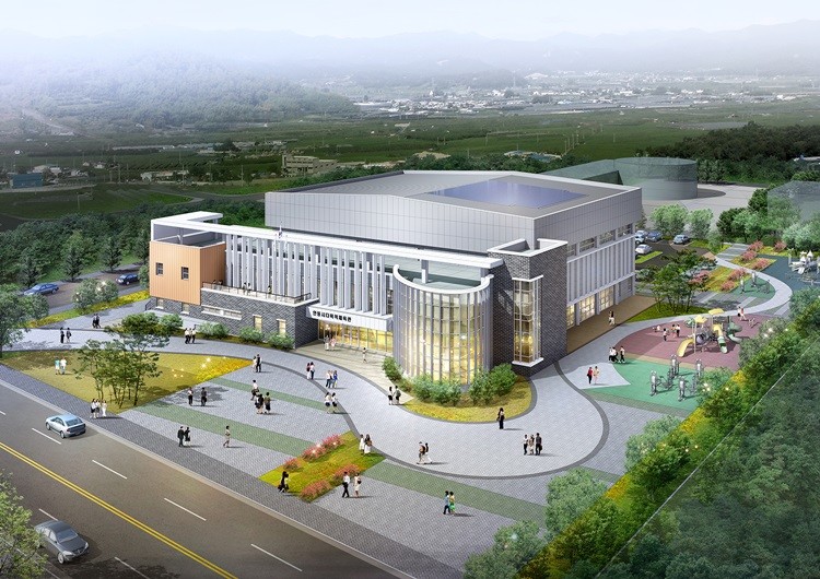 안동 다목적 체육관 조감도/안동시