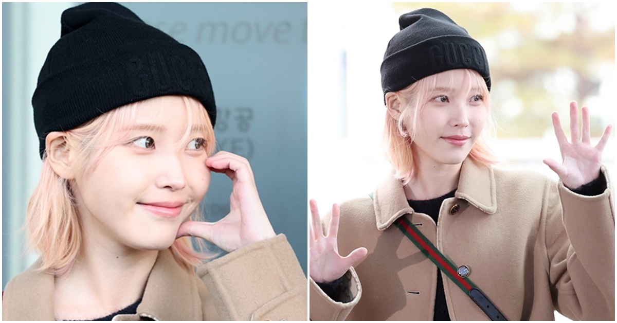 확 달라진 이미지... 단발+<b>파격</b> 핑크 탈색으로 <b>변신</b>한 <b>아이유</b> (+사진 6장)
