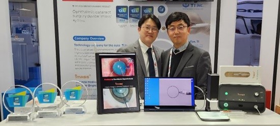 인제대 부산백병원 안과 문성혁 교수가 최근 미국 라스베이거스에서 열린 국제전자제품박람회 ‘CES 2024’(이하 CES)에서 혁신상 3관왕을 달성했다. / 사진제공=부산백병원