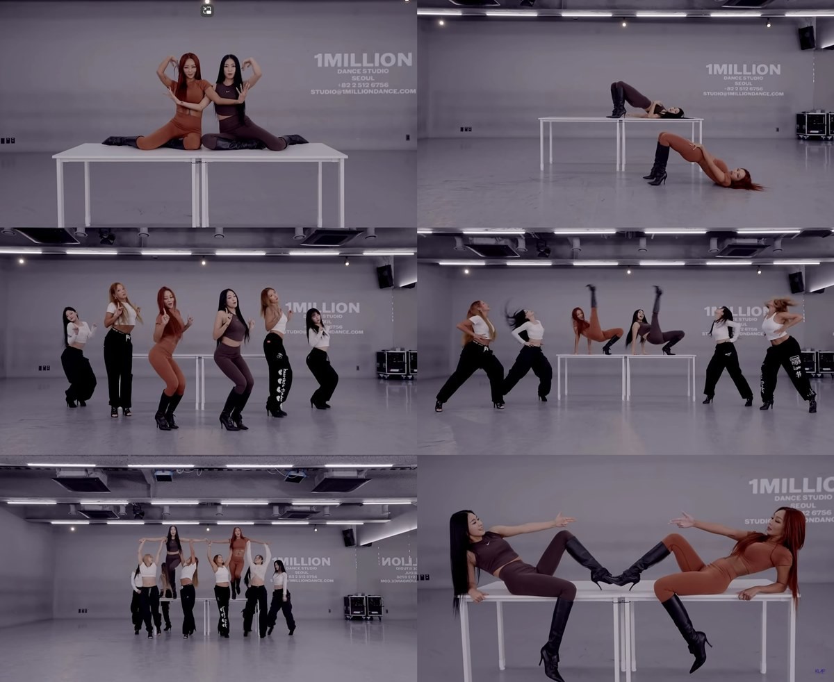 씨스타19(SISTAR19)  ‘NO MORE (MA BOY)’ 안무 영상 캡처 / 클렙엔터테인먼트