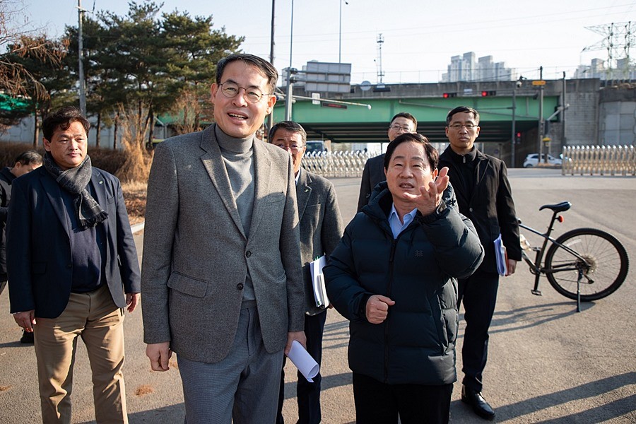주광덕 남양주시장, 대광위 위원장과 수석대교 등 광역교통사업 현안 논의