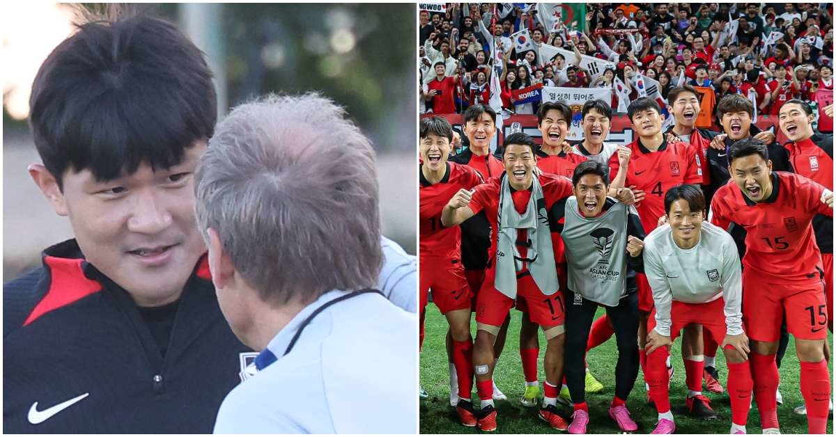 (왼쪽)김민재와 클린스만 감독. (오른쪽)대한민국 축구 대표팀 일부 선수들. / 뉴스1, 대한민국 축구 국가대표팀 인스타그램