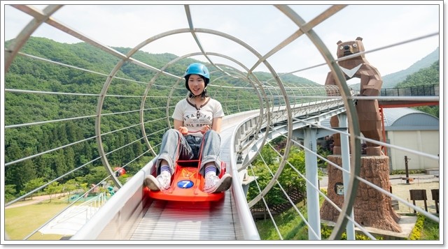 제암산자연휴양림_곰썰매