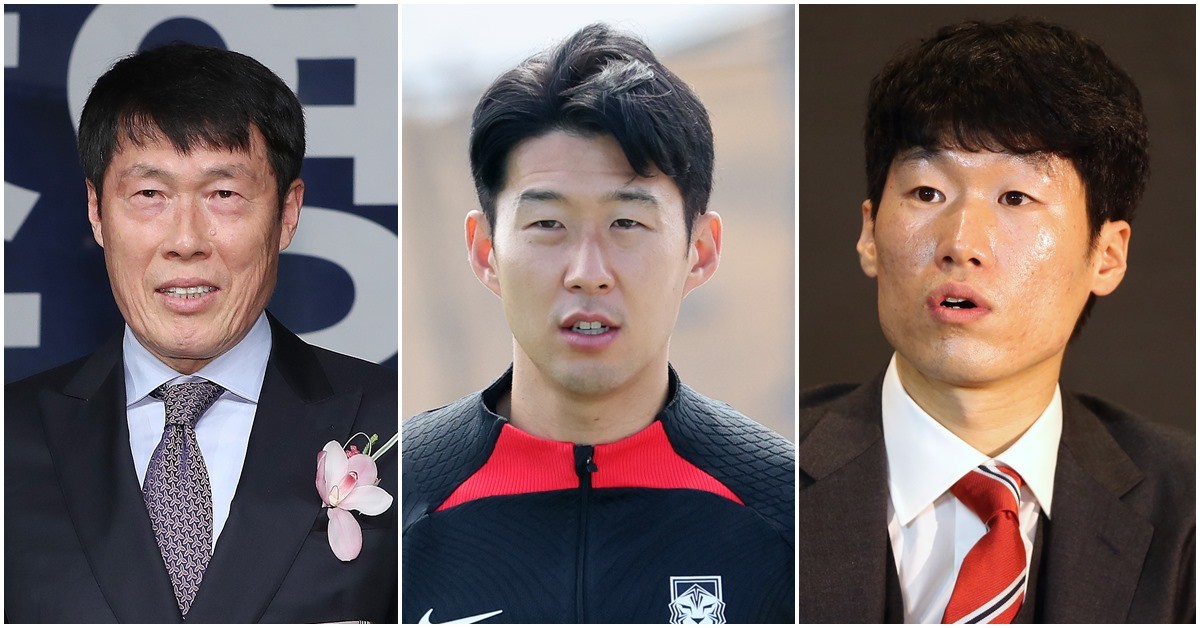 왼쪽부터 차범근, 손흥민, 박지성. / 뉴스1