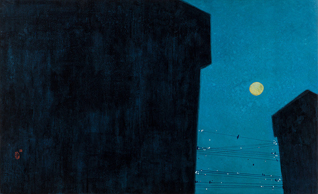 임남진_나는 너는, 한지에 채색, 80×130.5cm, 2021