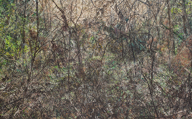 허수영_Yangsandong10, oil on canvas, 182x291cm, 2013