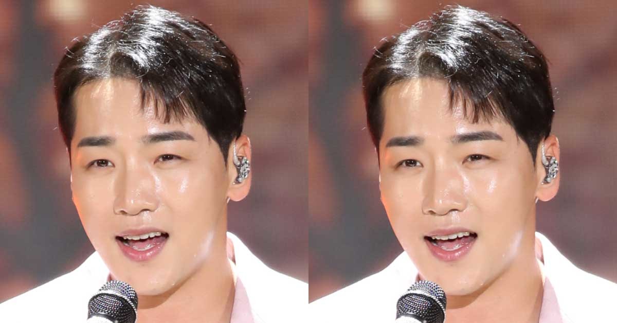 트로트 가수 박군이 14일 오후 서울 마포구 상암동 SBS 프리즘 타워에서 열린 SBS FiL, SBS M ‘더 트롯쇼’에서 '아침밥상'을 선보이고 있다. 2023.8.14 / 뉴스1