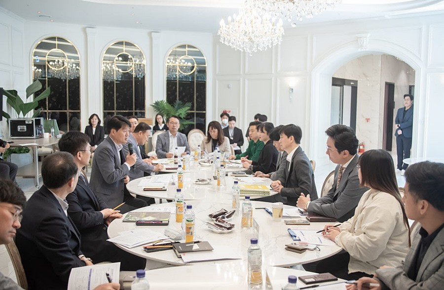 강범석 서구청장, '찾아가는 주민단체와의 소통간담회' 진행