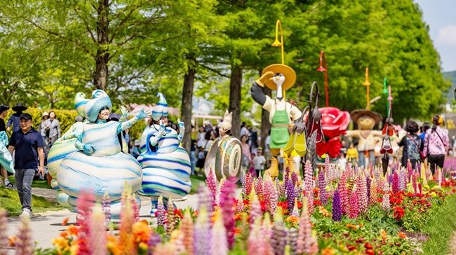 올해 새롭게 선보이는 순천만국가정원 애니벤저스 캐릭터 퍼레이드