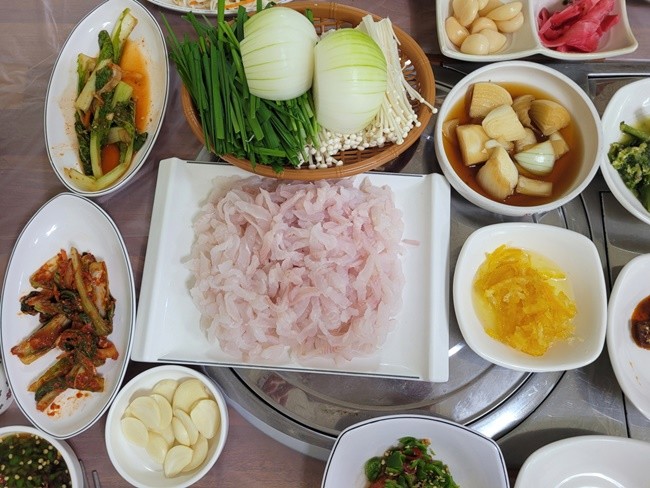 하모(갯장어)회