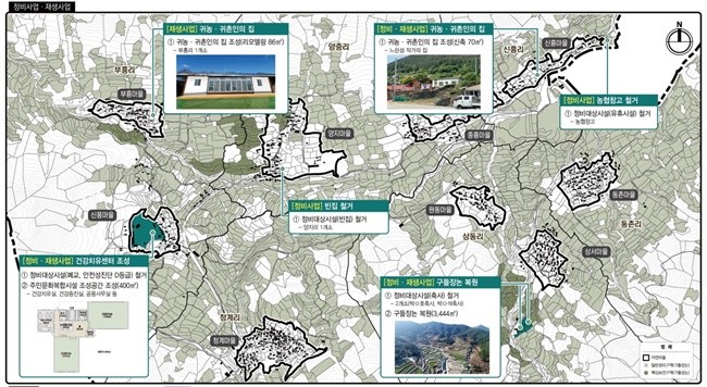 완도군 청산면 상서지구 농촌공간정비사업 기본계획(안)