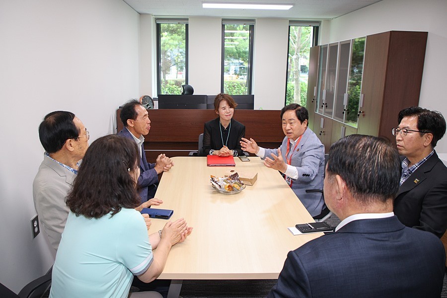 주광덕 남양주시장, 개관 앞둔 다산노인복지관 찾아 시설 점검