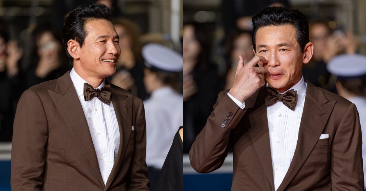 제77회 칸 국제영화제(Cannes Film Festival 2024) 미드나잇 스크리닝 부문에 초청된 영화 ‘베테랑2’의 월드 프리미어 시사회가 열려 주연배우 황정민이 레드카펫에 오르고 있다. / 뉴스1
