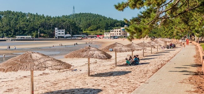 해남 송호해수욕장