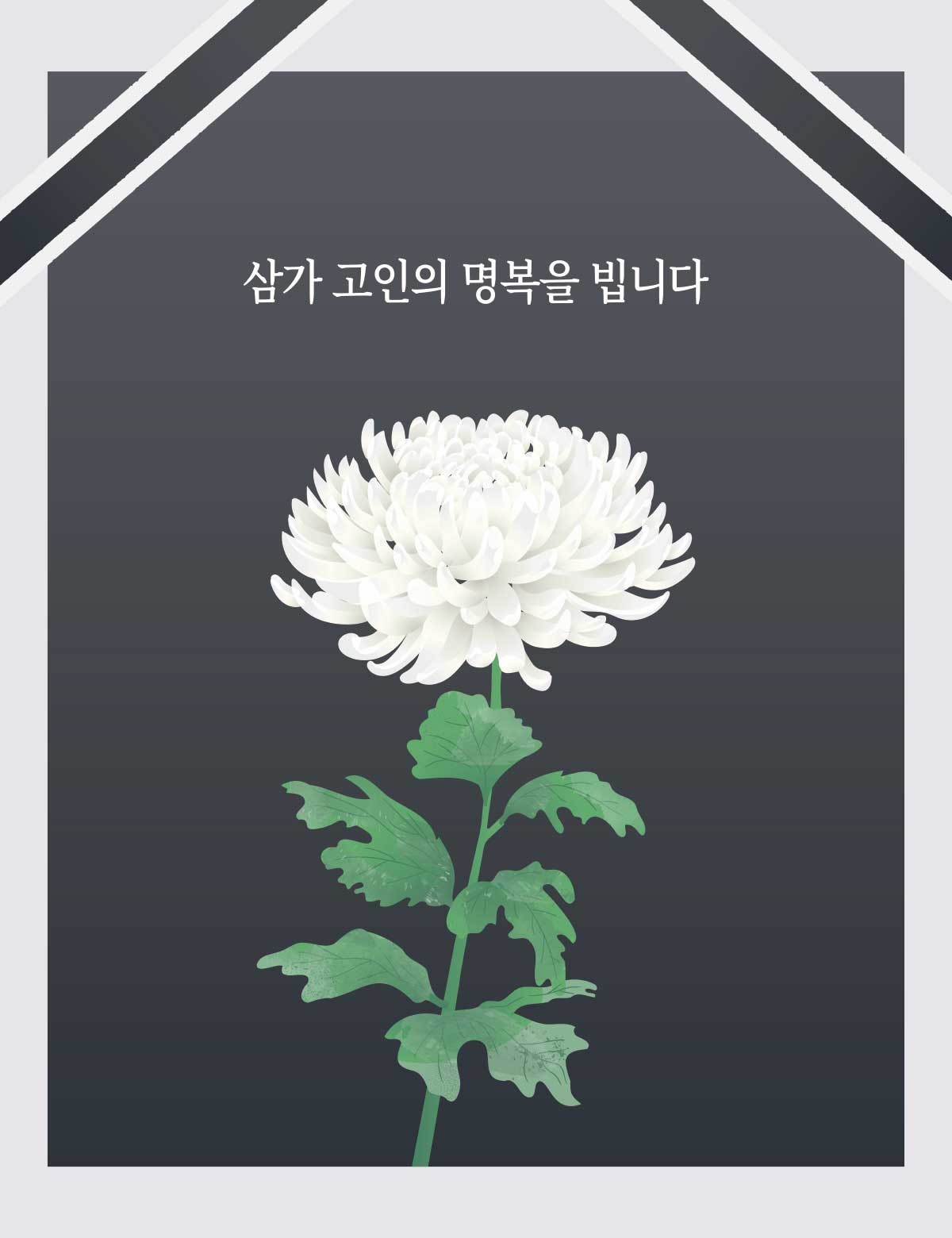 삼가 고인의 명복을 빕니다. / nyangmaster-shutterstock.com