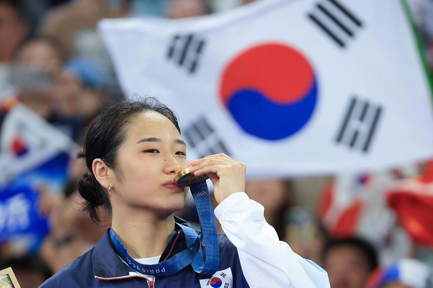 2024 파리올림픽 금메달리스트 안세영. / 뉴스1
