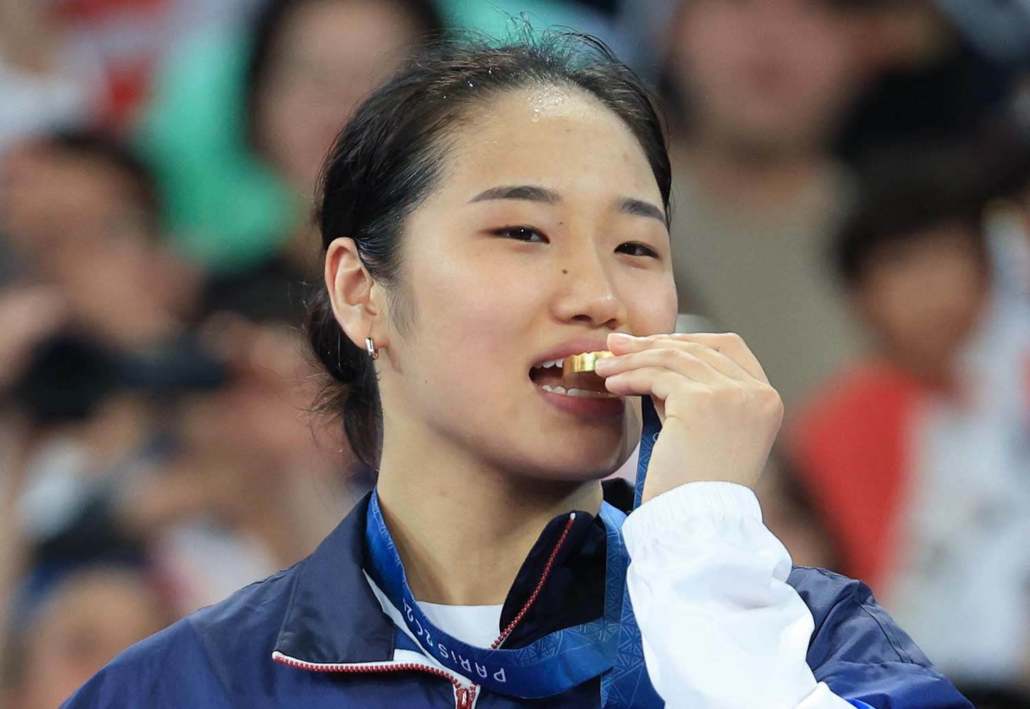 2024 파리올림픽 금메달리스트 안세영. / 뉴스1
