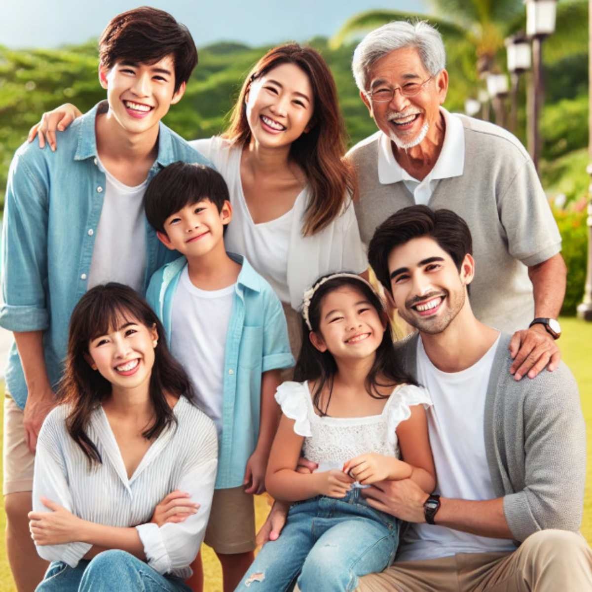 가족 여행 자료사진. 기사 내용을 바탕으로 AI가 생성한 자료사진. / 챗GPT 4o(AI 이미지 생성 프로그램)