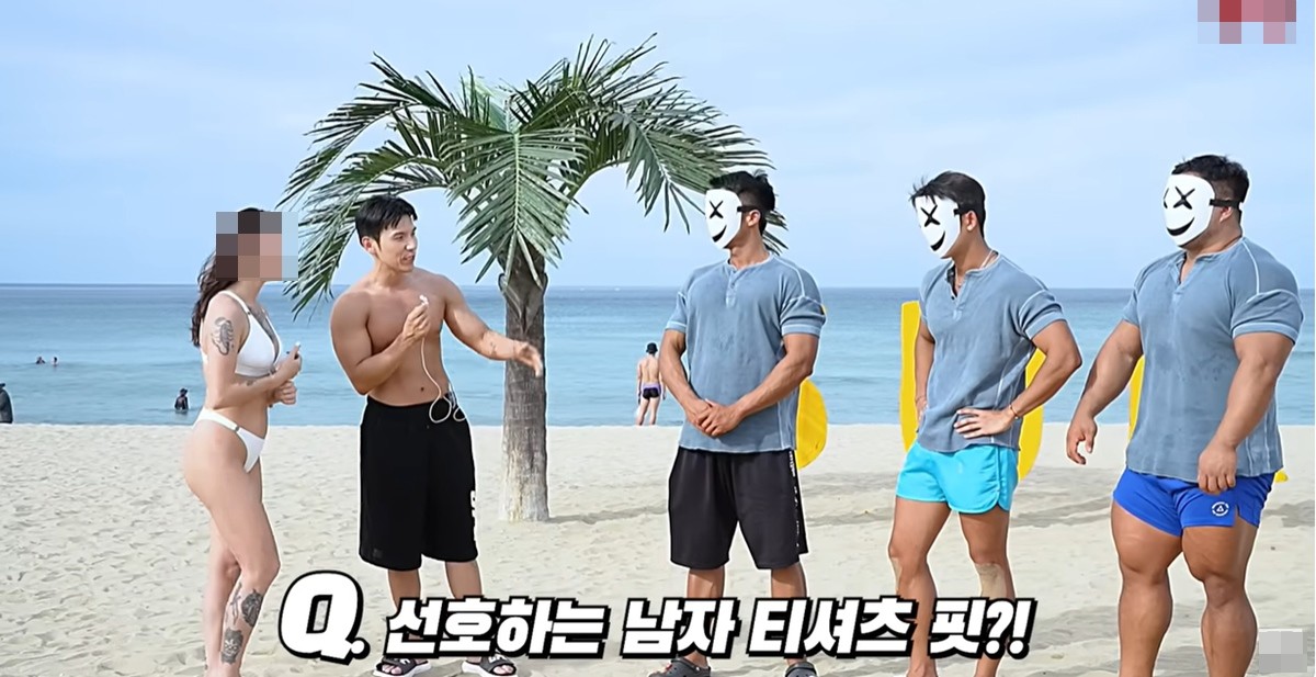 이하 '양양 해변가 여성들이 가장 선호하는 남자 몸은' / 유튜브 채널 '헬창TV'