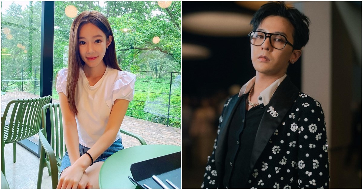 Actress Ji Yeon-soo, BIGBANG’s G-Dragon / Ji Yeon-soo’s Instagram, G-Dragon’s Instagram