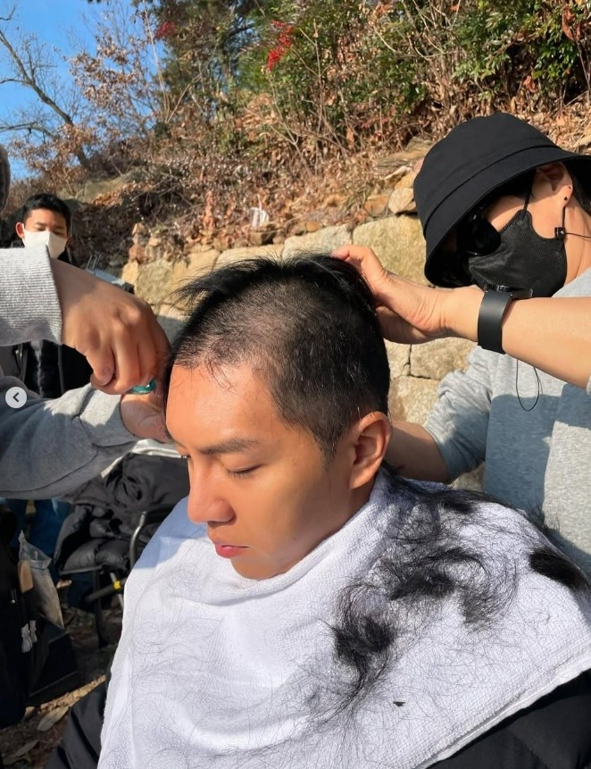 A photo posted on Lee Seung-gi's Instagram on the 22nd of last month. / Lee Seung-gi Official Instagram