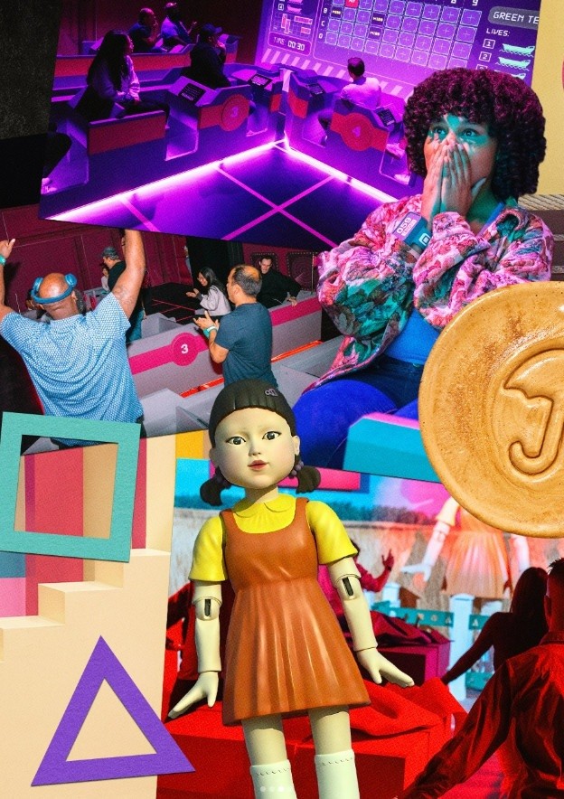 '오징어게임 익스피리언스' SNS 계정에 올라온 사진. / '오징어게임 익스피리언스' 인스타그램