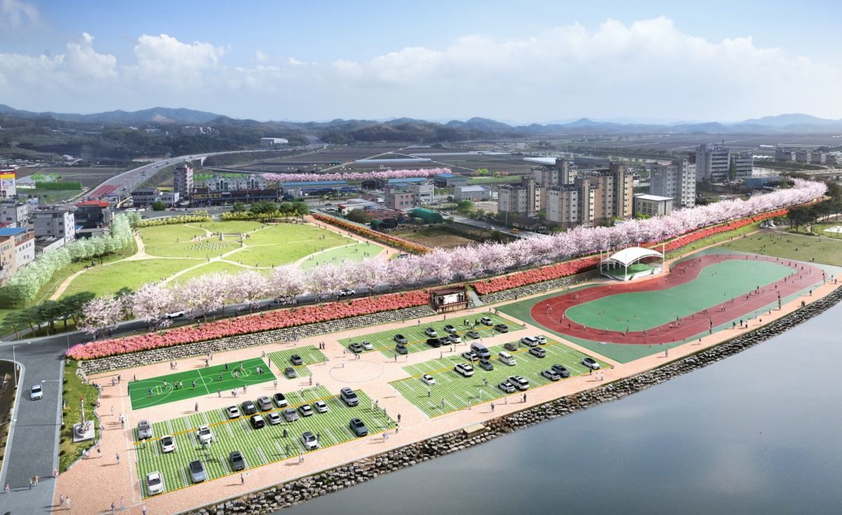 개심사지 오층석탑 역사문화공원 조감도(안) / 예천군 제공