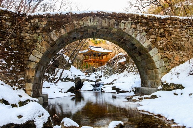 보물 선암사 승선교