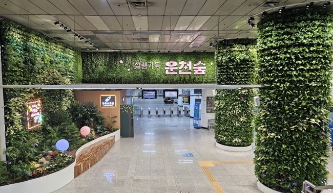 운천역 생활밀착형숲